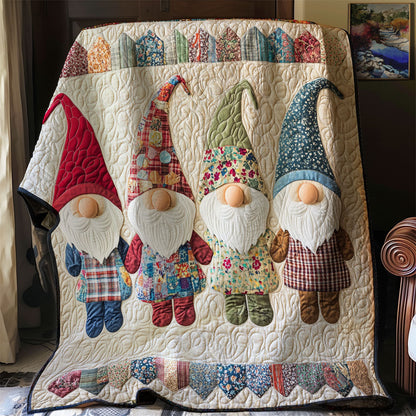 Gnome Gathering WJ1601009CL Quilt