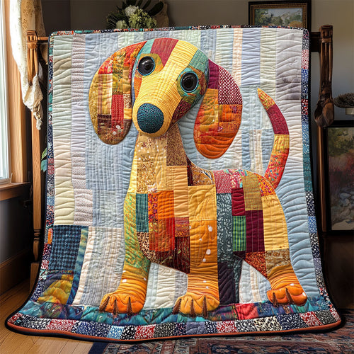 Cute Dachshund WX2702082CL Quilt