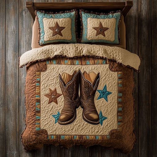 Cowboy Boot WX2702008CL Duvet Cover Set