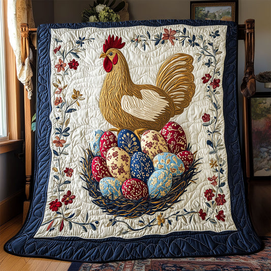 Chicken Egg WX0803019CL Quilt