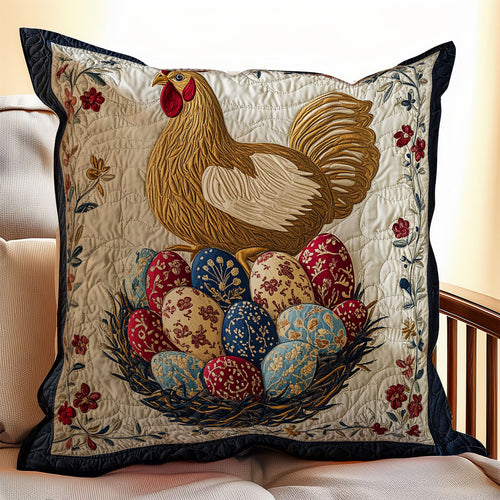 Chicken Egg WX0803100CL Quilt Pillow Case