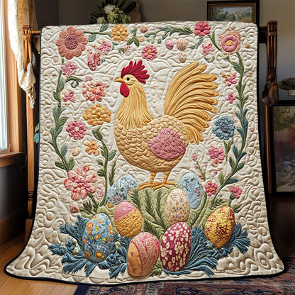 Chicken Egg WX1003022CL Quilt