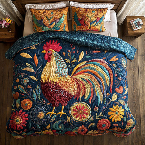 Chicken Firework WX0703011CL Duvet Cover Set