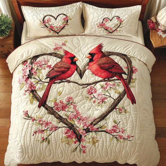 Couple Cardinal WX0803168CL Duvet Cover Set