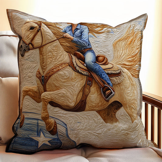 Cowgirl WX1003116CL Quilt Pillow Case