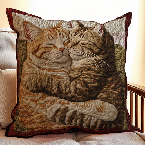 Cozy Cat WX1003117CL Quilt Pillow Case