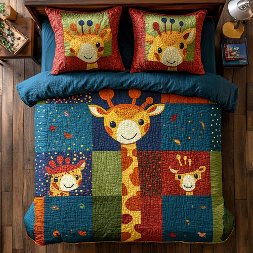 Cute Giraffe WX0303012CL Duvet Cover Set