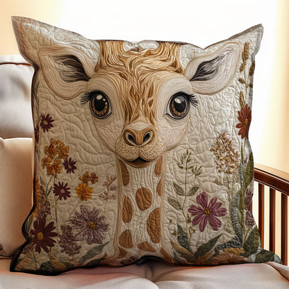 Cute Giraffe WX1003120CL Quilt Pillow Case