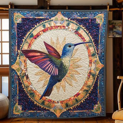 Mandala Hummingbird WJ1601011CL Quilt