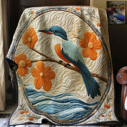 Kingfisher Bird WJ2201019CL Quilt