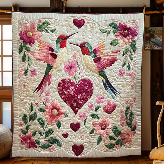 Love Hummingbird WJ0901013CL Quilt