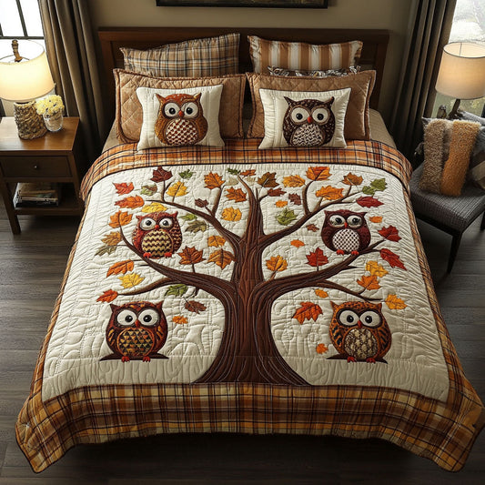 Autumn Owl WJ1303029CL Duvet Cover Set