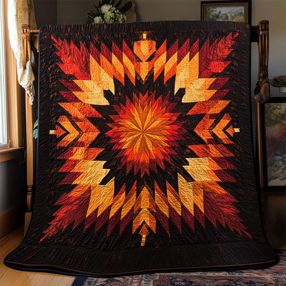 Fiery Starburst WX2702091CL Quilt