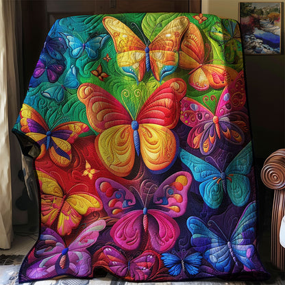 Colorful Butterfly WJ0701006CL Quilt