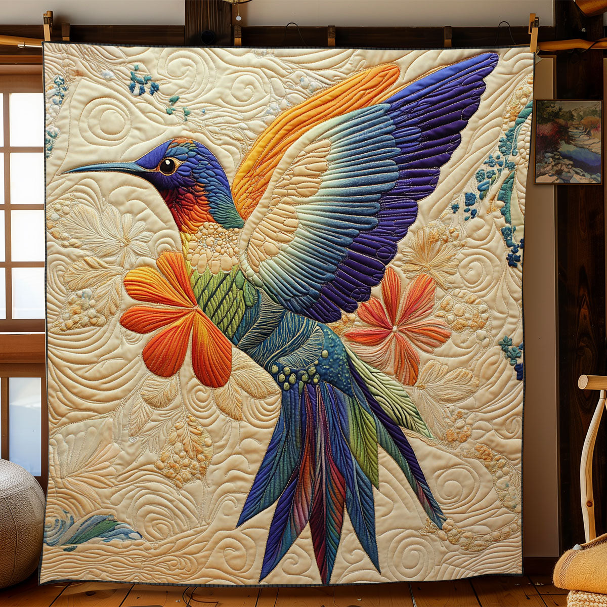 Hummingbird WJ2002009CL Quilt