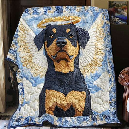 Angle Rottweiler  WX0601001CL Quilt