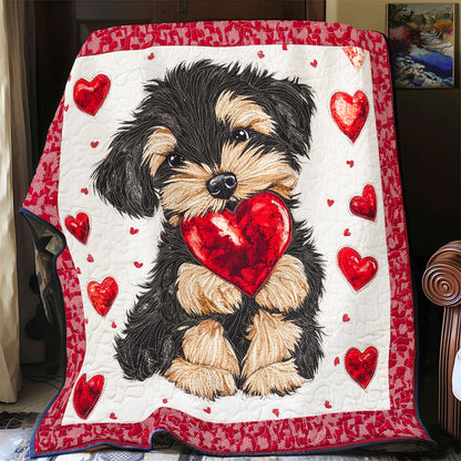 Adorable Puppy WX0801001CL Quilt