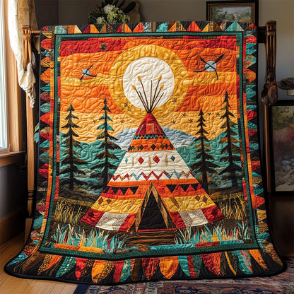 Sunlit Spirit Tepee WJ0801020CL Quilt