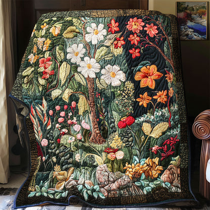 Flower Forest WX1001020CL Quilt