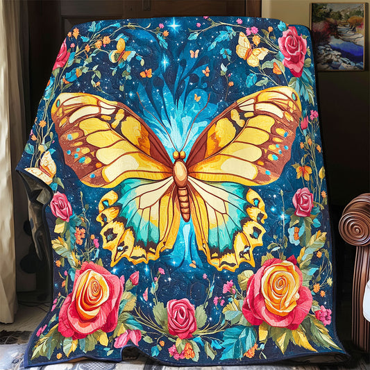 Vibrant Butterfly WX1401047CL Quilt