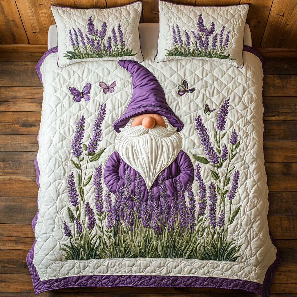 Lavender Gnome WJ0301031CL Duvet Cover Set