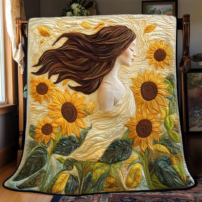 Sunflower Breeze WJ1802020CL Quilt