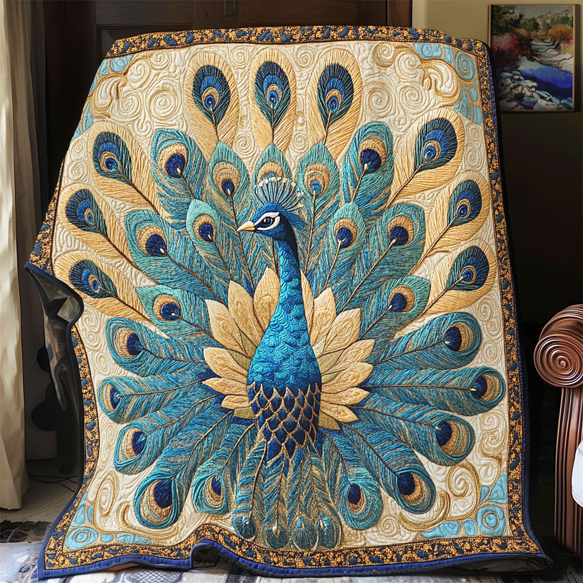 Majestic Peacock WX1802017CL Quilt