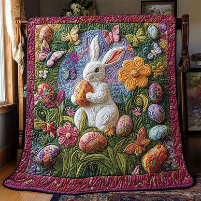 Easter Bunny Meadow WJ1001011CL Quilt