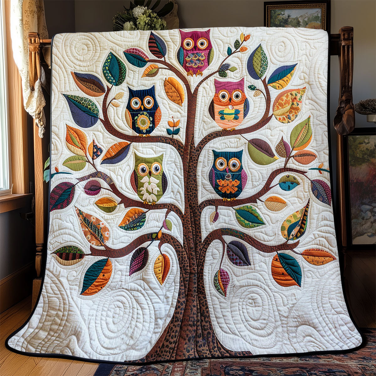 Baby Owl WJ2301003CL Quilt