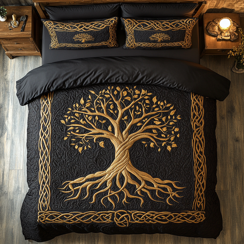 Golden Root WX1702018CL Duvet Cover Set