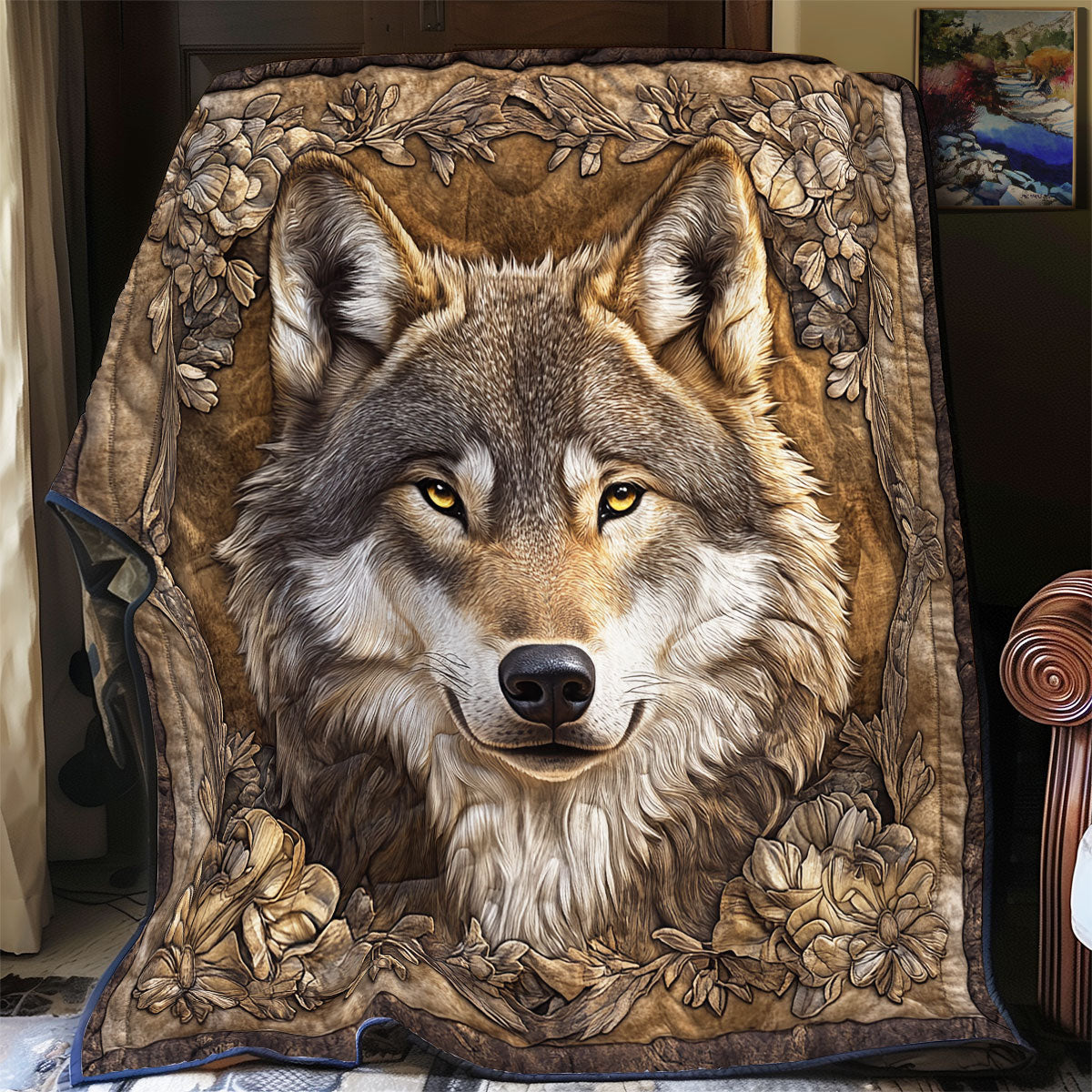 Heritage Wolf WX1802009CL Quilt