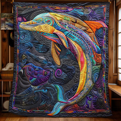 Colorful Dolphin WX0201011CL Quilt