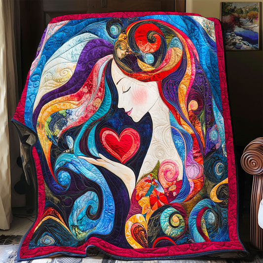 Heart Woman WX0901038CL Quilt