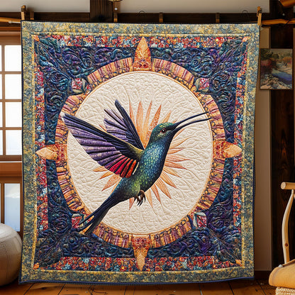 Mandala Hummingbird WJ1001017CL Quilt