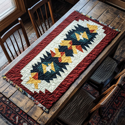 Native Pattern WX2702063CL Quilted Table Runner