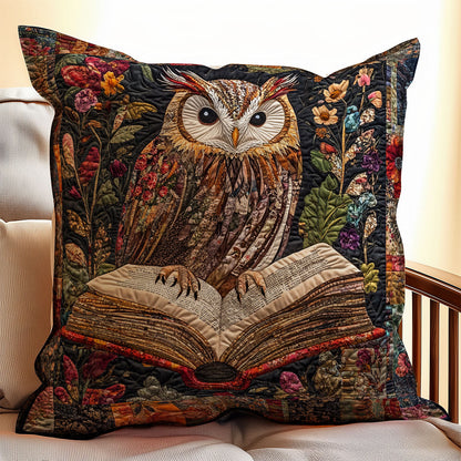 Owl Book WX0601127CL Quilt Pillow Case