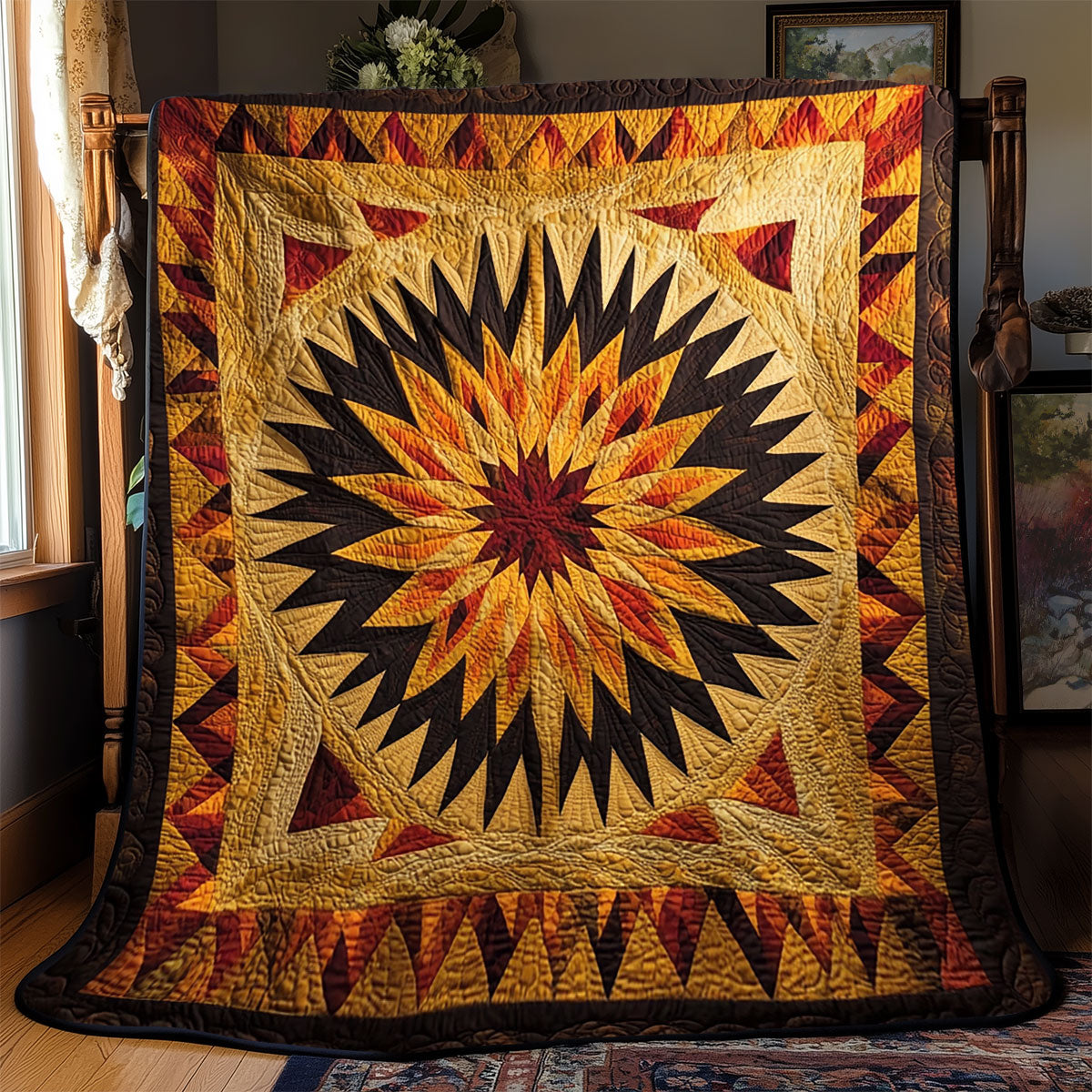 Burning Dawn WX2702075CL Quilt