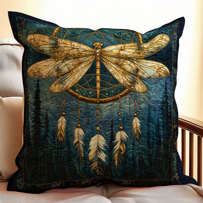 Dragonfly Dreamcatcher WX1403052CL Quilt Pillow Case