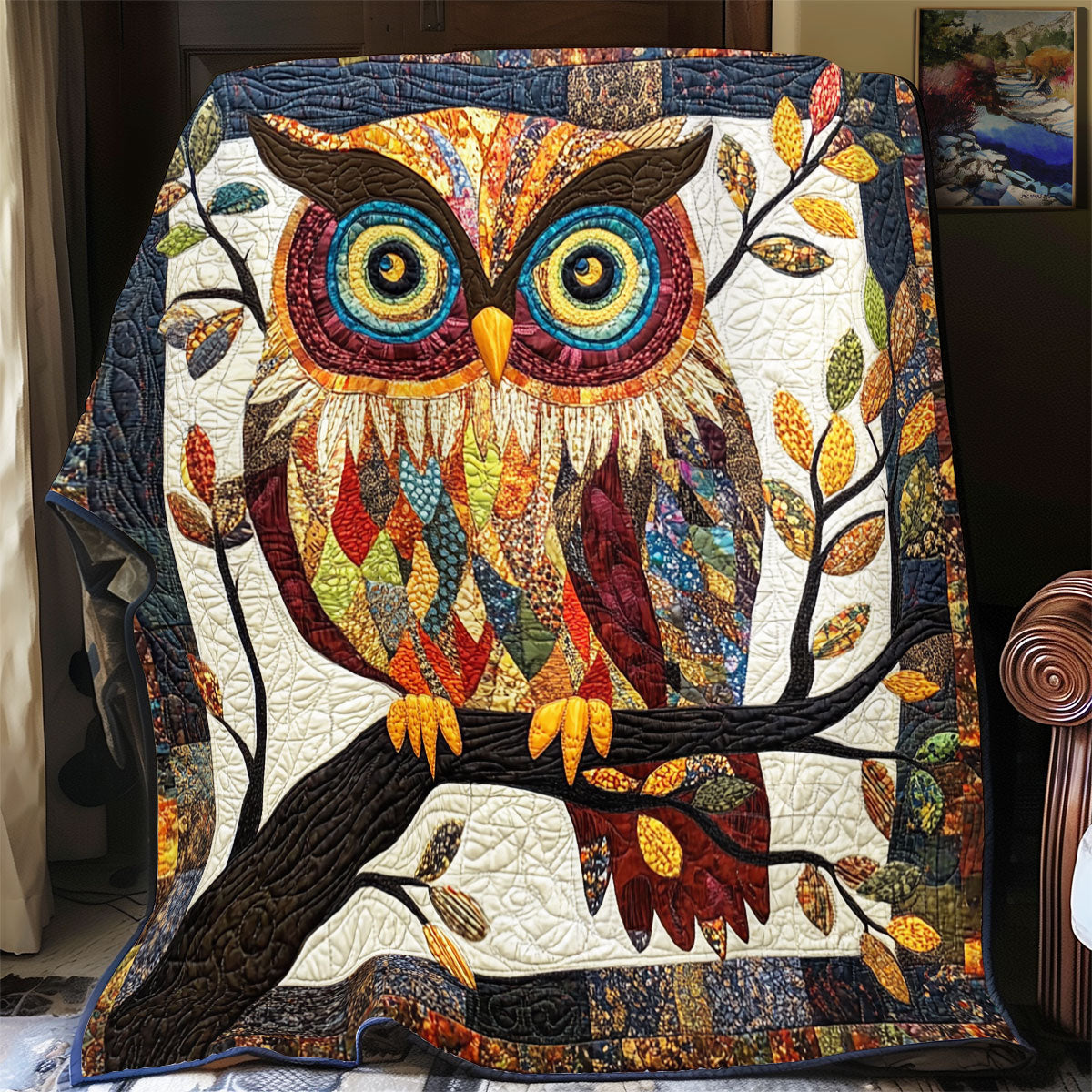 Owl WX1601063CL Quilt