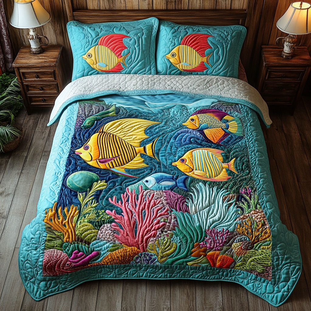 Tropical Reef WJ0601034CL Duvet Cover Set