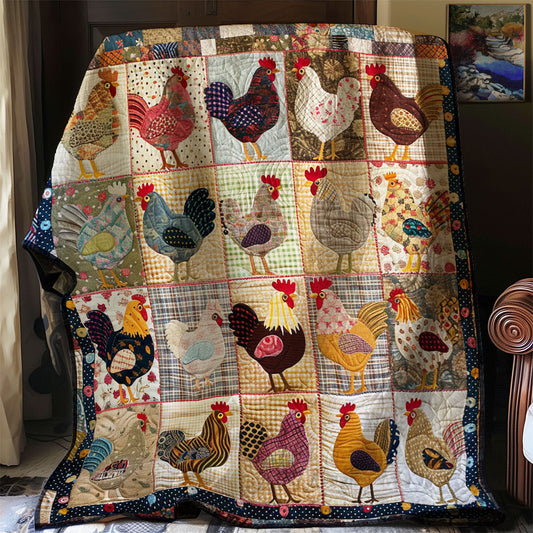 Chicken WJ2201005CL Quilt