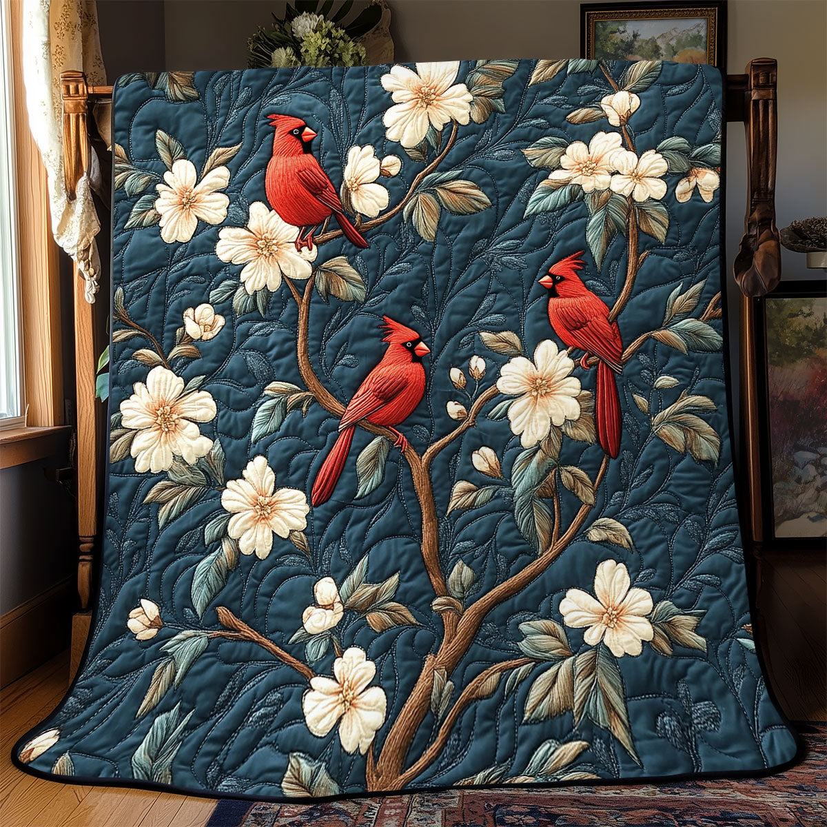 Blossom Cardinal WJ2002003CL Quilt