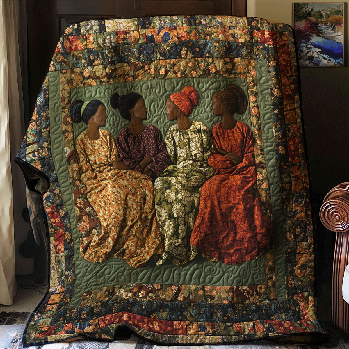 African Elegance WJ1001001CL Quilt