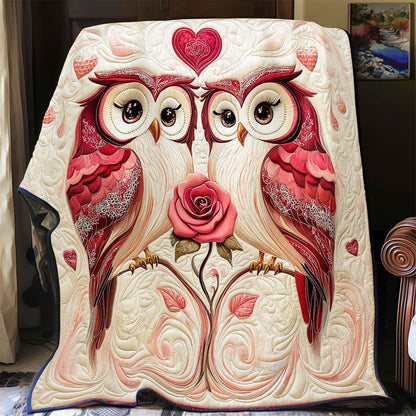 Owl Valentine WX0701036CL Quilt