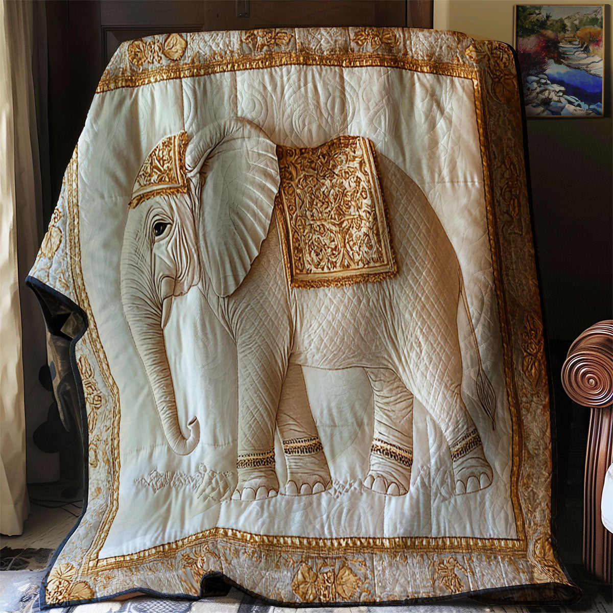 Luxurious Elephant WJ0502010CL Quilt