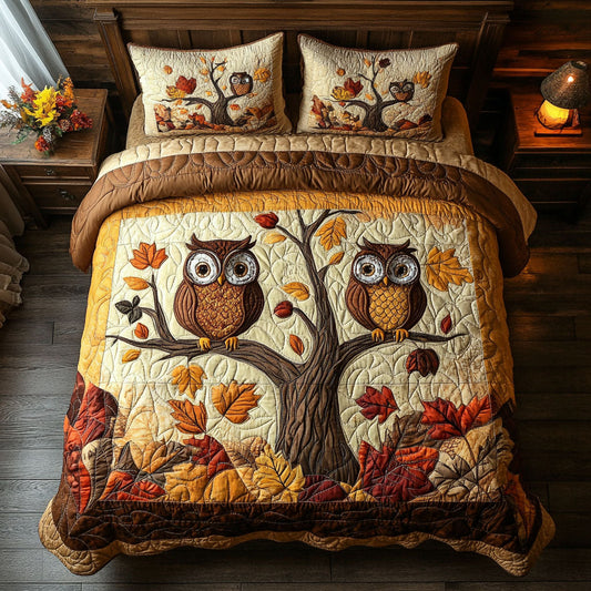 Cute Owl WX0301083CL Duvet Cover Set