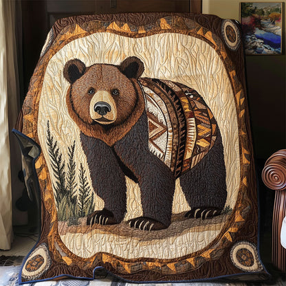 Bear Native American WX1701012CL Quilt