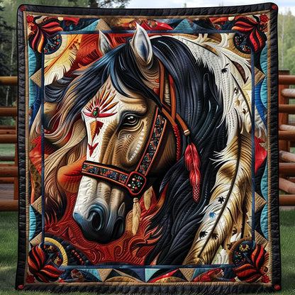 Native Horse WJ0602022CL Quilt