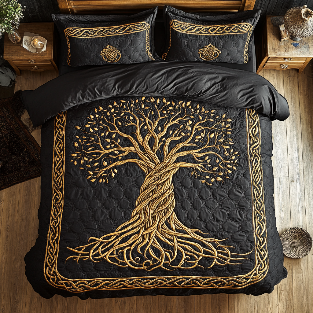 Golden Root WX1702019CL Duvet Cover Set