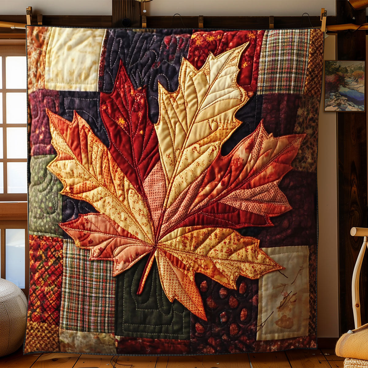 Rustic Maple WJ1902016CL Quilt